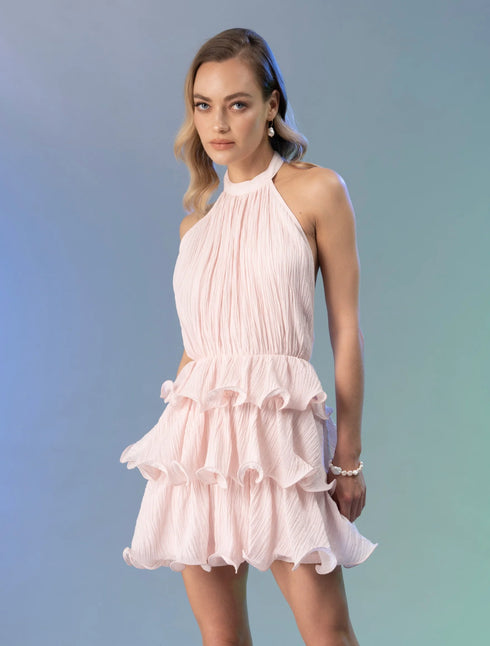 AMAZULA SOFIA SHORT RUFFLE DRESS